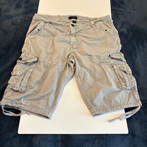 Vintage‎ Grunge Y2K Khaki Cargo Jorts | Size 38